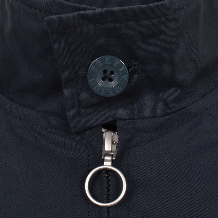 Pretty Green Walker Harrington Jacket Navy Mainline Menswear Australia